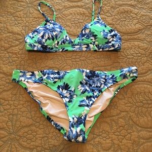 J. Crew Factory Bikini Swimsuit, Size L